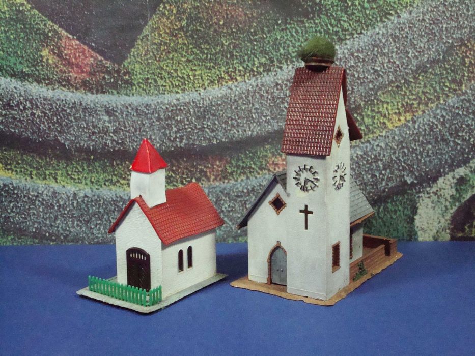 Faller H0 - Lote 2 igrejas / Artigo Usado com Defeito