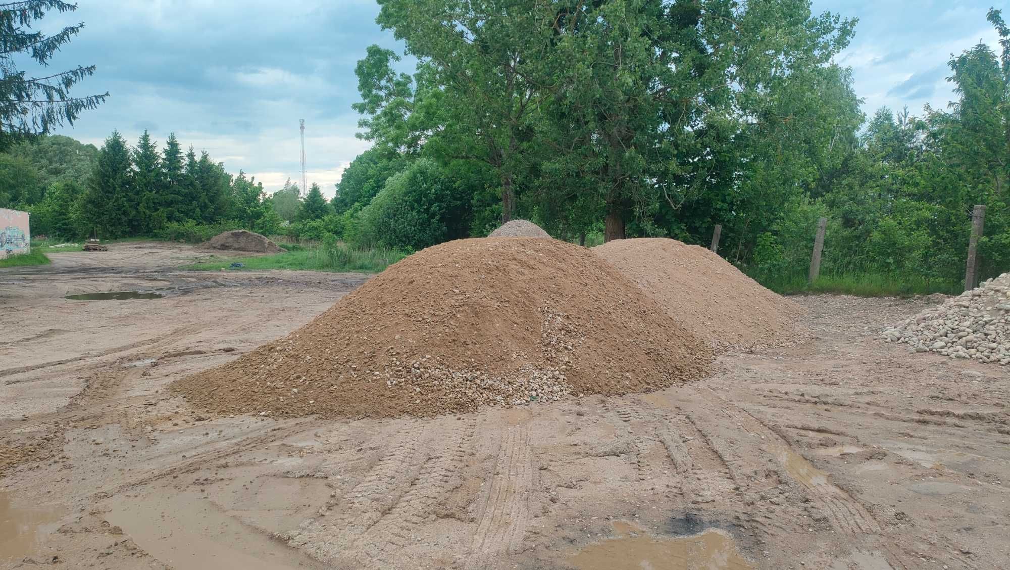 Piasek zasypowy fundamenty 04 pospółka żwir
