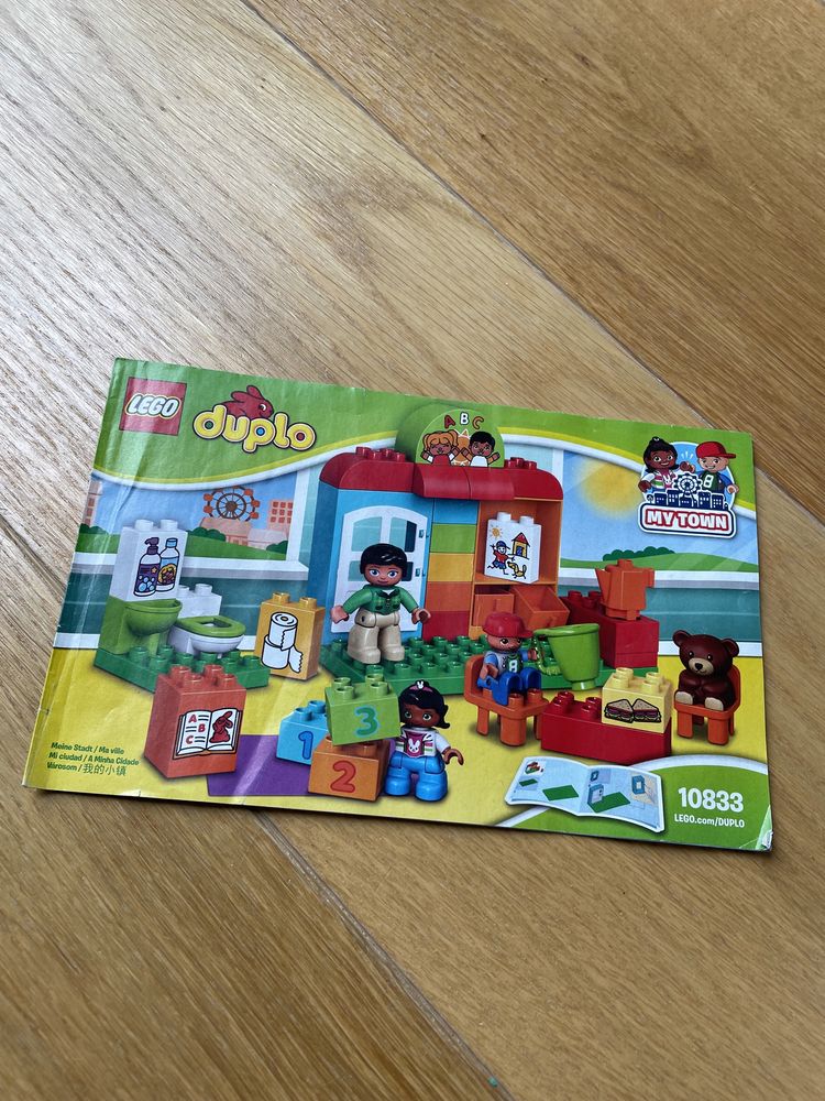 Lego duplo Przedszkole 10833 Klocki + instrukcja
