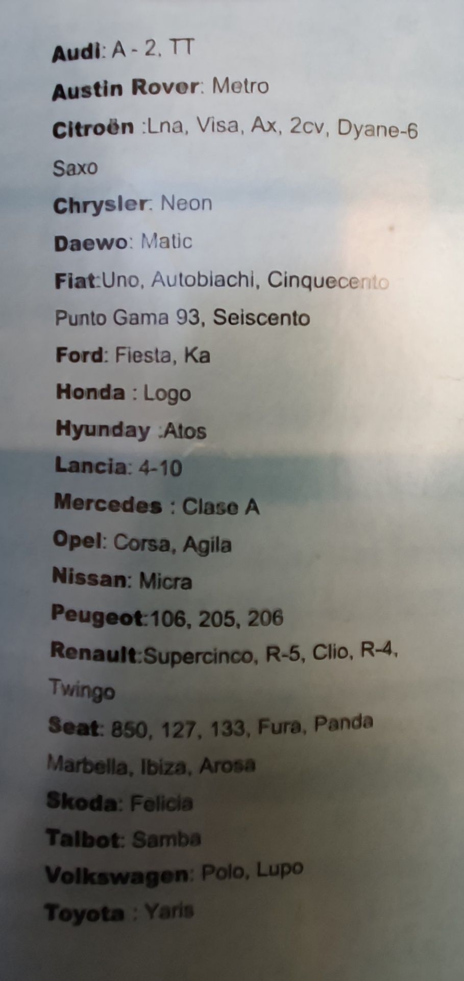 Coberta exterior para automóvel.