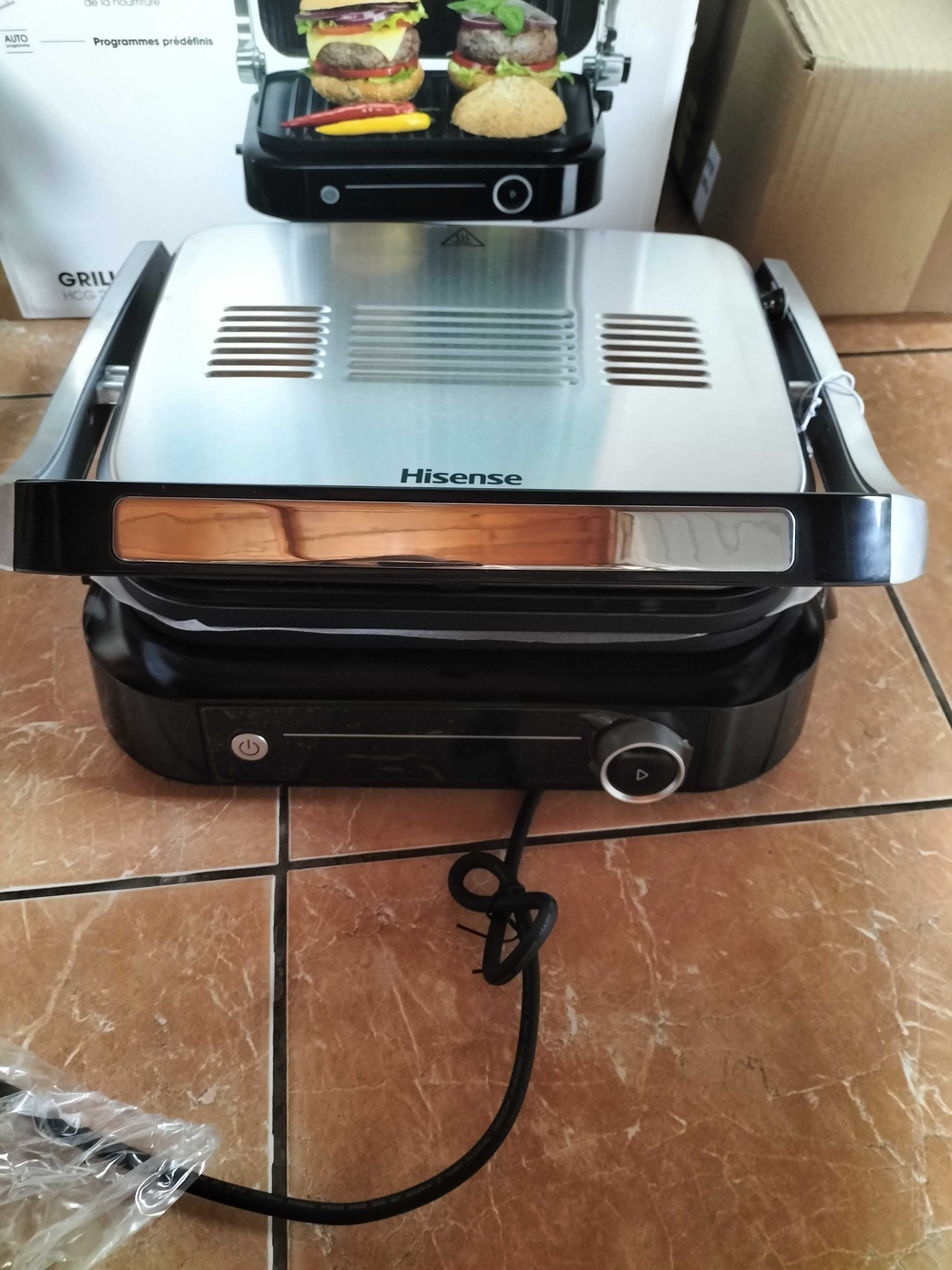 Grill elektryczny hisense HCG 2100S nowy