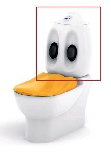 Creavit DUCKY Бачок унітазу