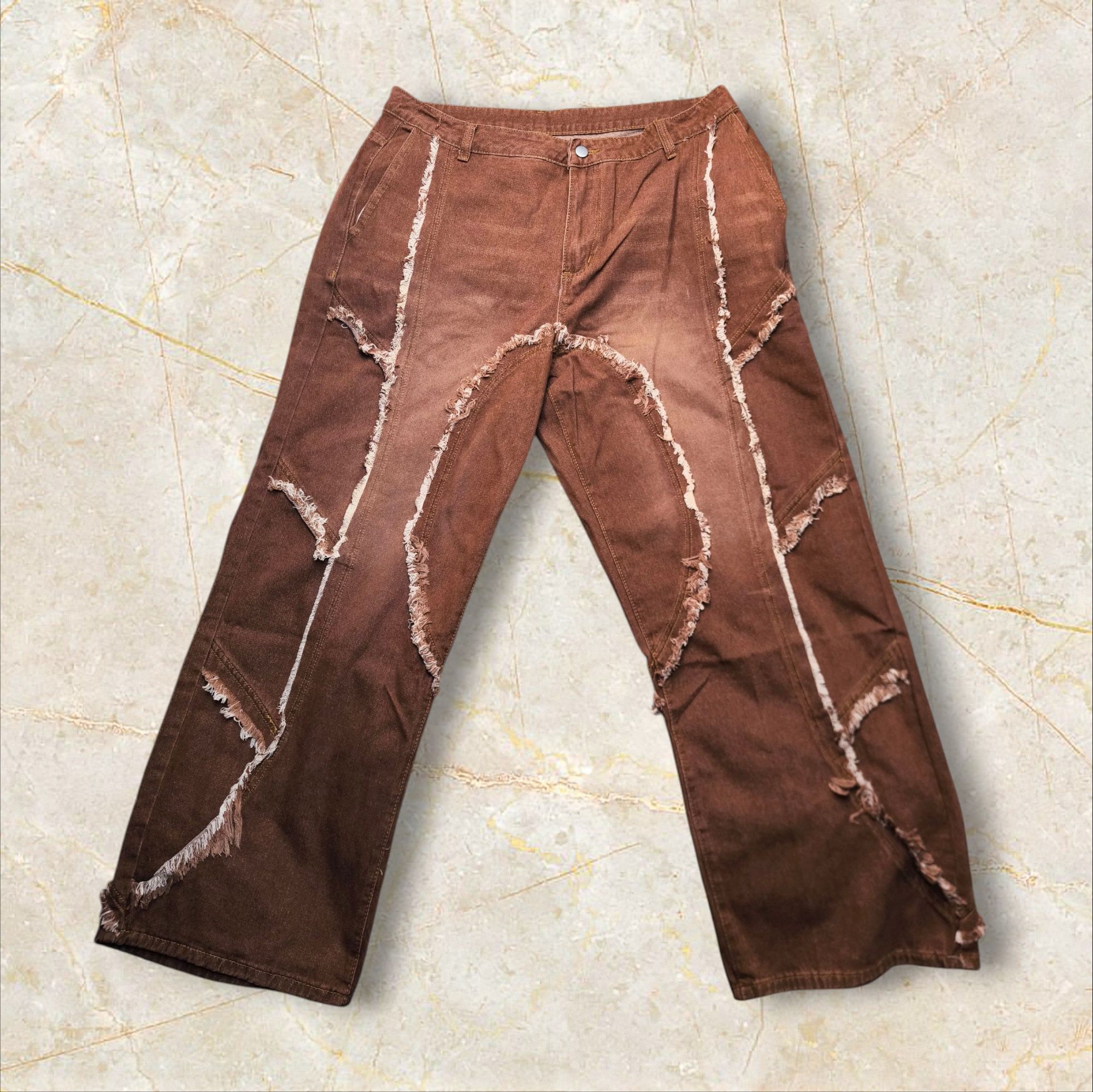 Spodnie jeansy baggy vintage rodeo