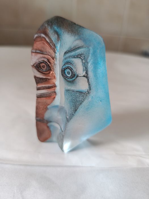 Escultura em cristal sueco