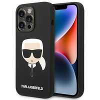 Etui na Telefon Karl Lagerfeld iPhone 14 Pro Max Czarny Silikon