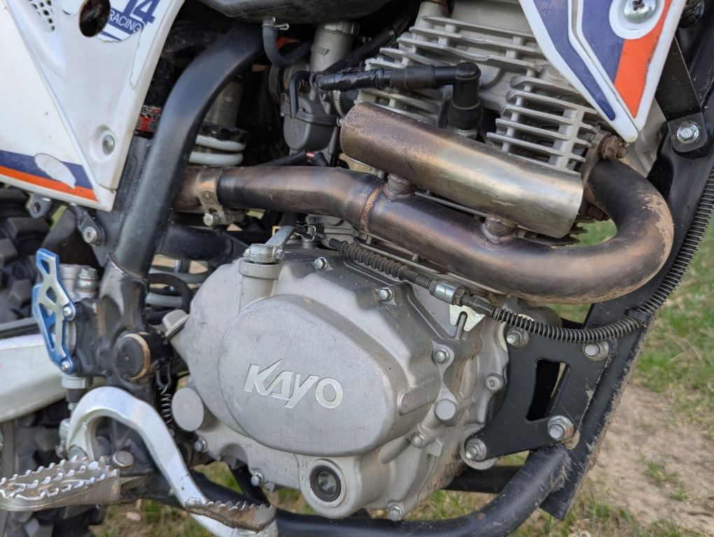 Cross Enduro Kayo T4 250  Regulowane zawieszenie