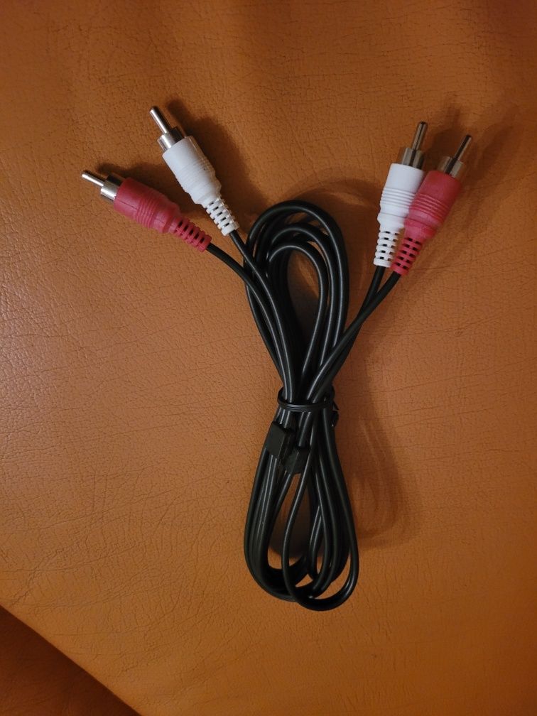 Kabel łączący  stereo 2x cinch