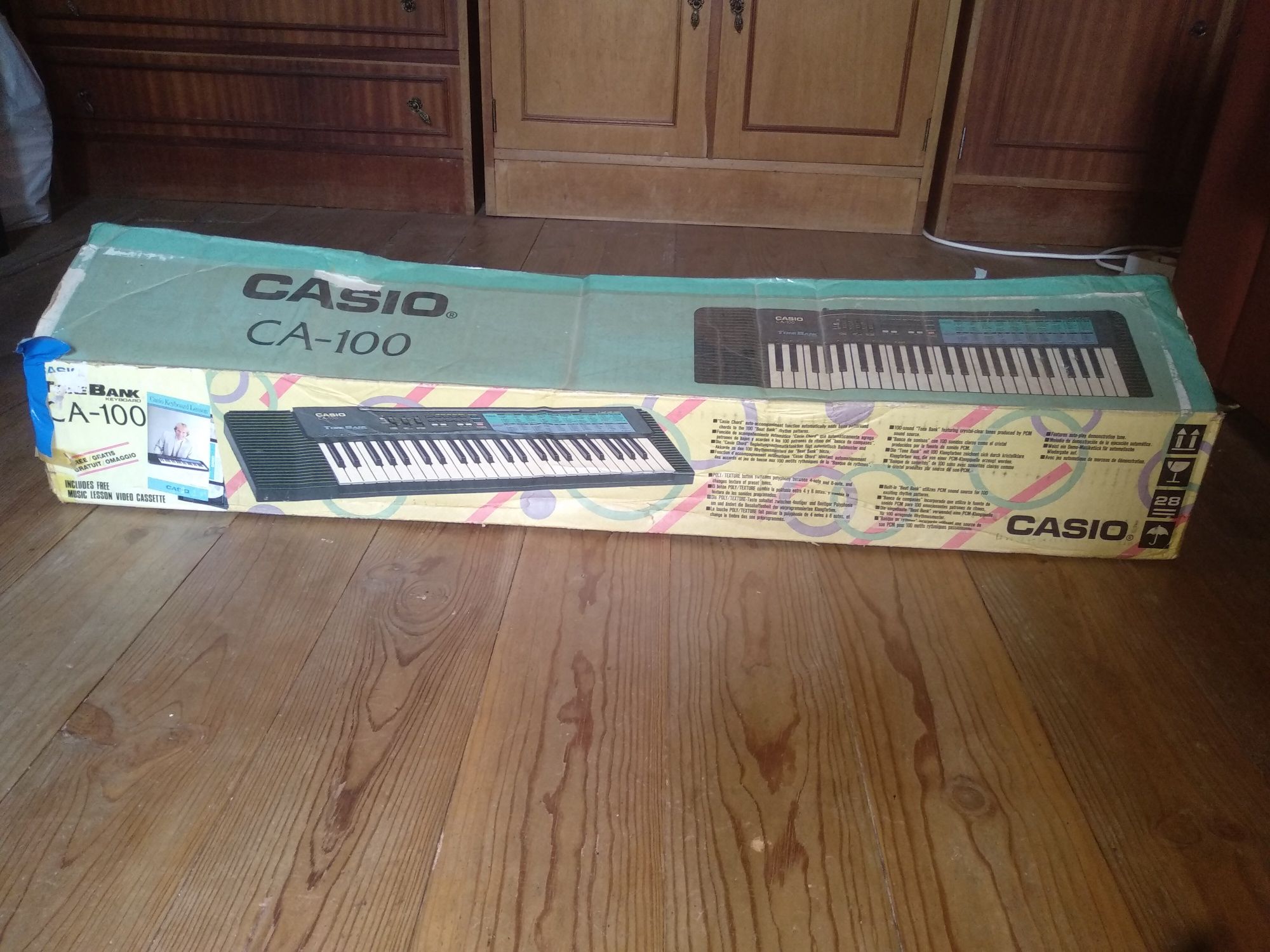 Órgão Casio Ca-100 ToneBank