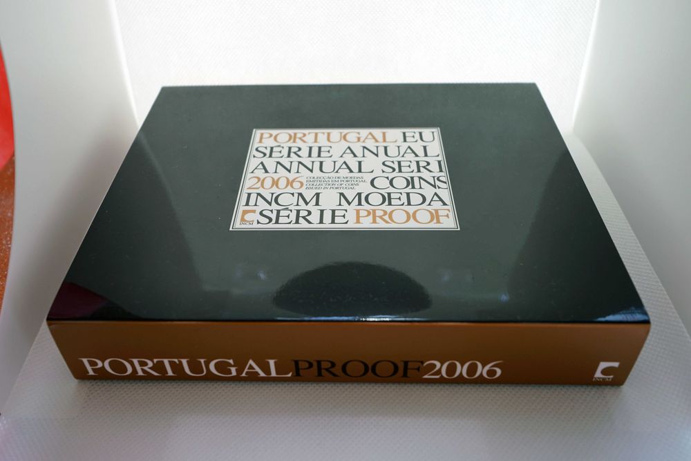 8 Moedas Portugal em Proof e FDC - 2006 com caixa