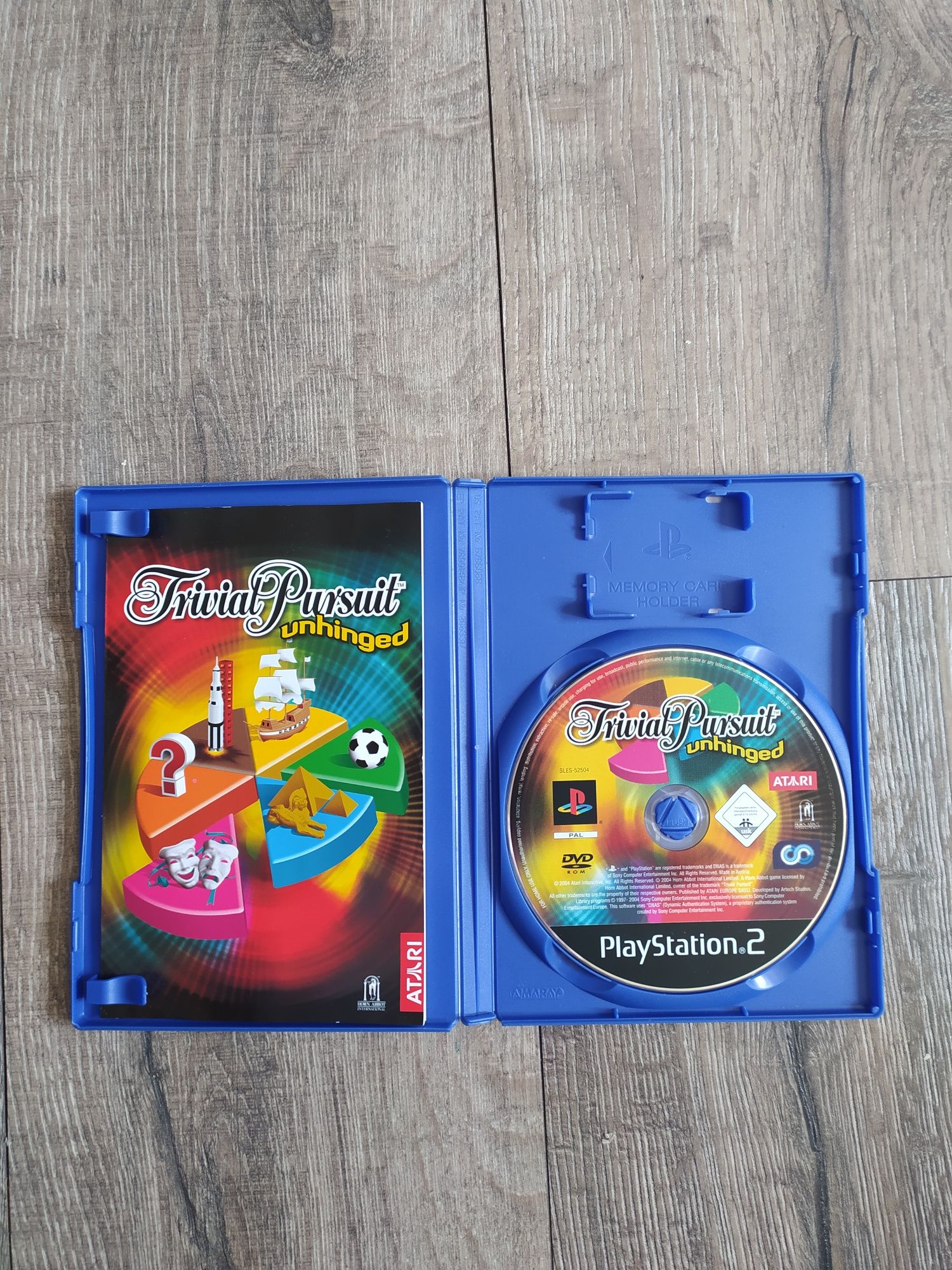 Gra PS2 Trivial Pursuit Unhinged Jak Nowa Wysyłka