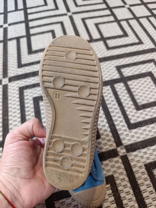 F&f джинсові мокасини