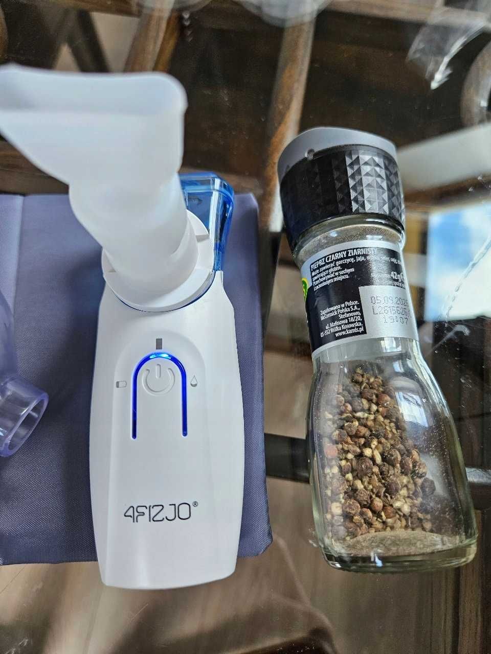 inhalator nebulizator dla dzieci dorosłych siateczkowy przenośny cichy