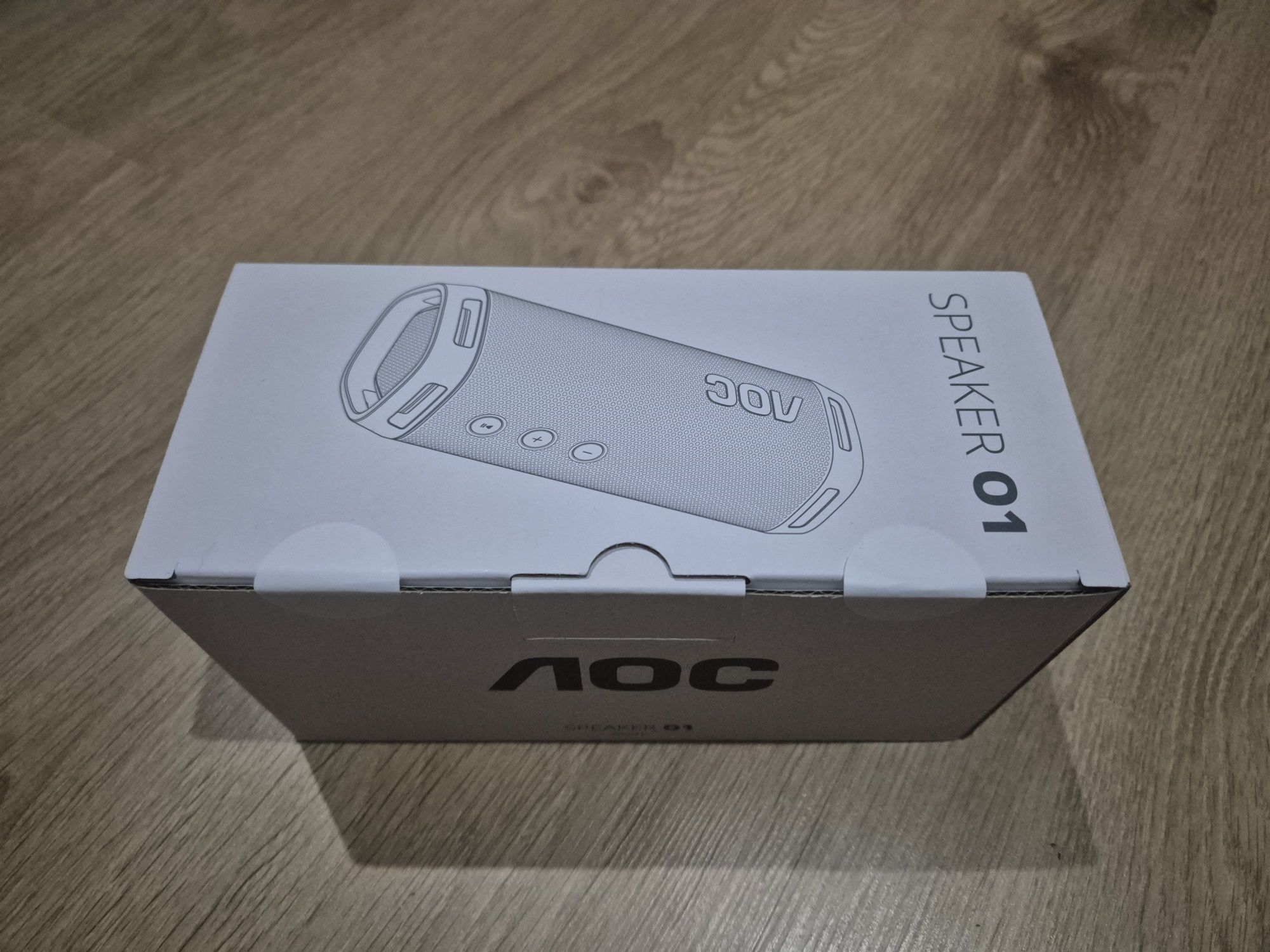 AOC speaker 01 biały głośnik bluetooth