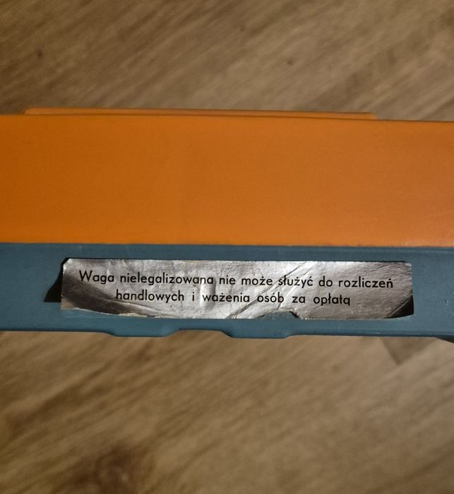 Waga osobowa łazienkowa INOWAG z czasów PRL