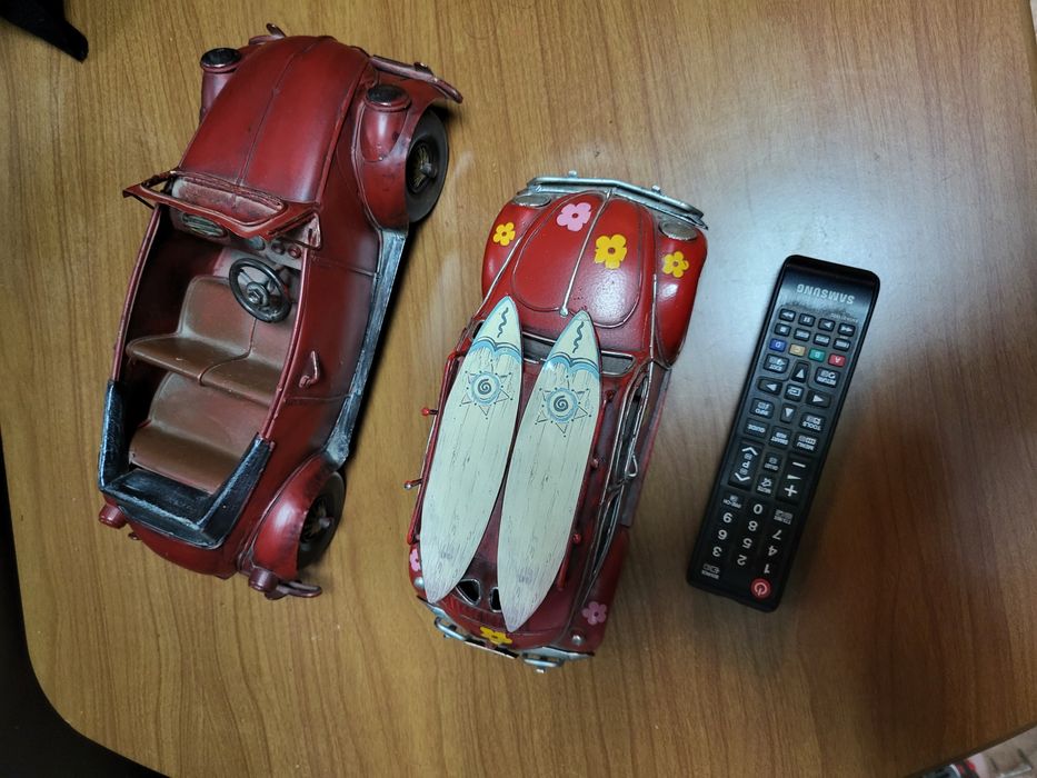 Vw carocha em metal feitos á mão