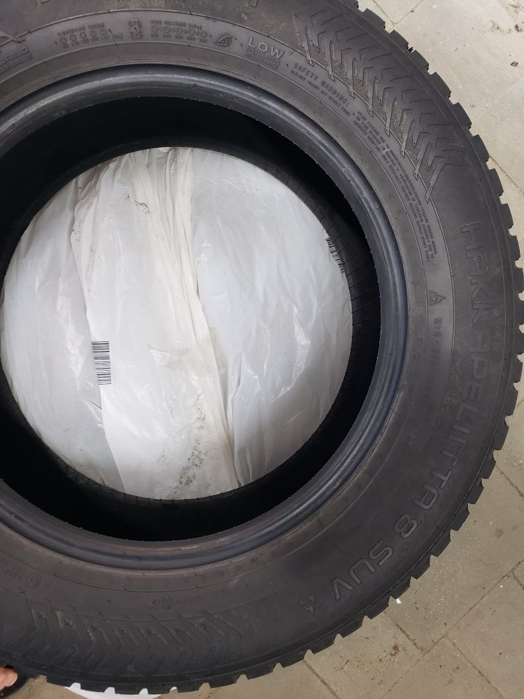 Комплект зимней резины Nokian hakkapeliitta 8 suv 225/65 R17