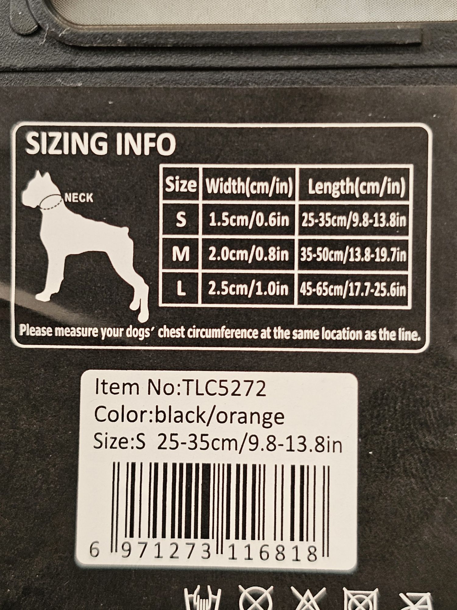 Nowa obroża odblaskowa truelove rozmiar S dla psa 25-35 cm