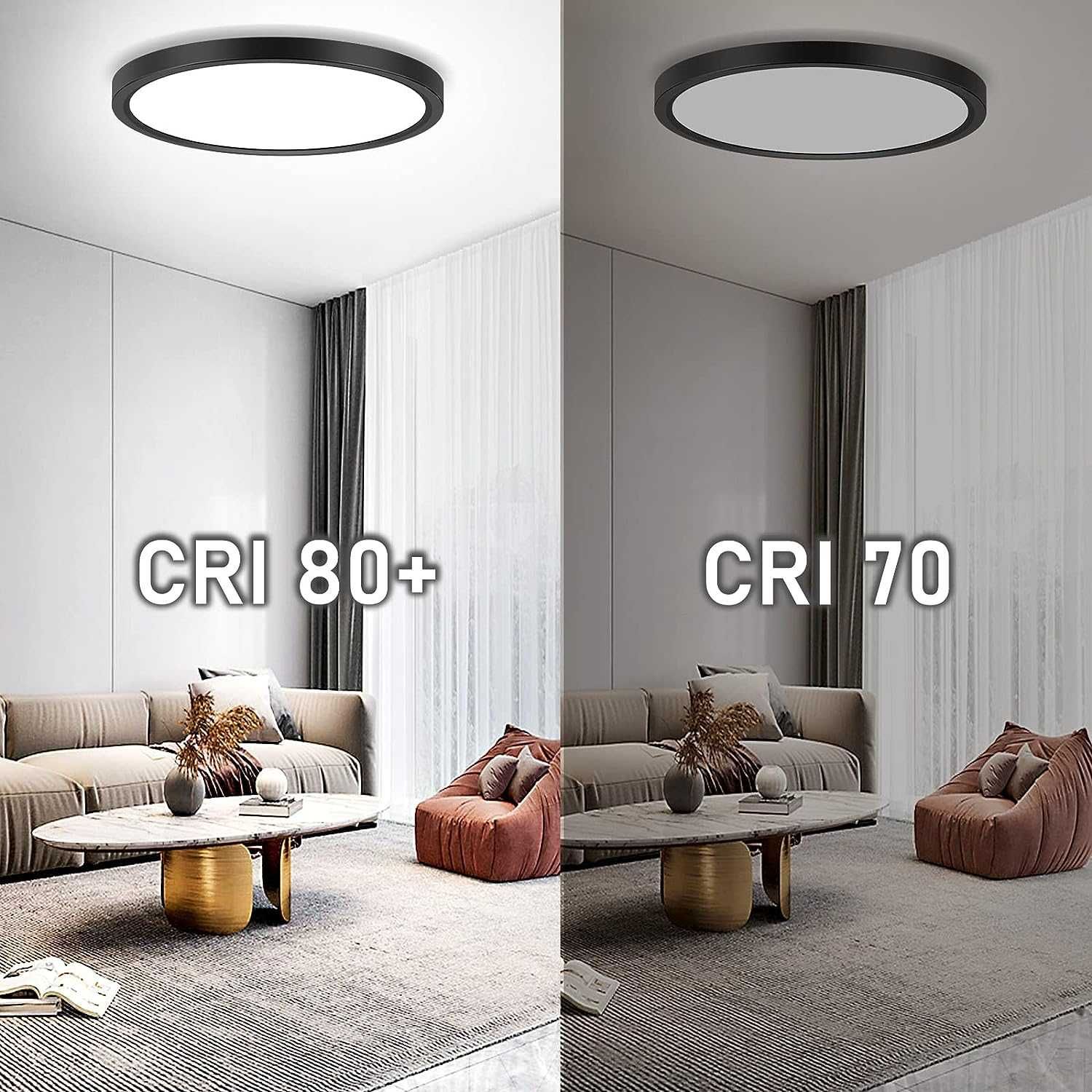 SUNZOS Lampa sufitowa LED