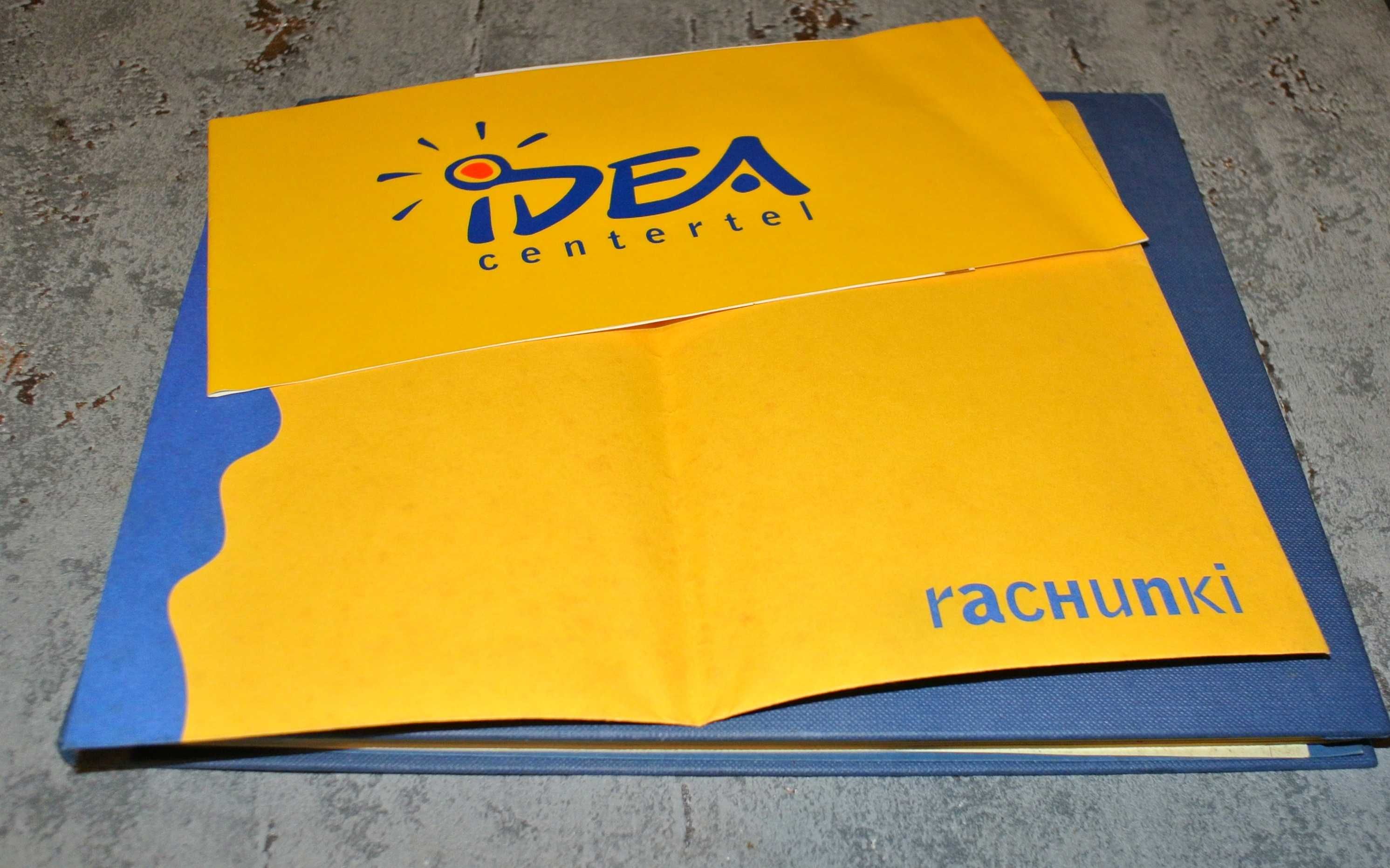 IDEA - centertel - książeczka od operatora sieci