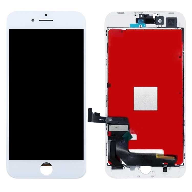 Ecrã LCD + Touch para iPhone 8 Plus (A1864, A1897) - Branco e Preto