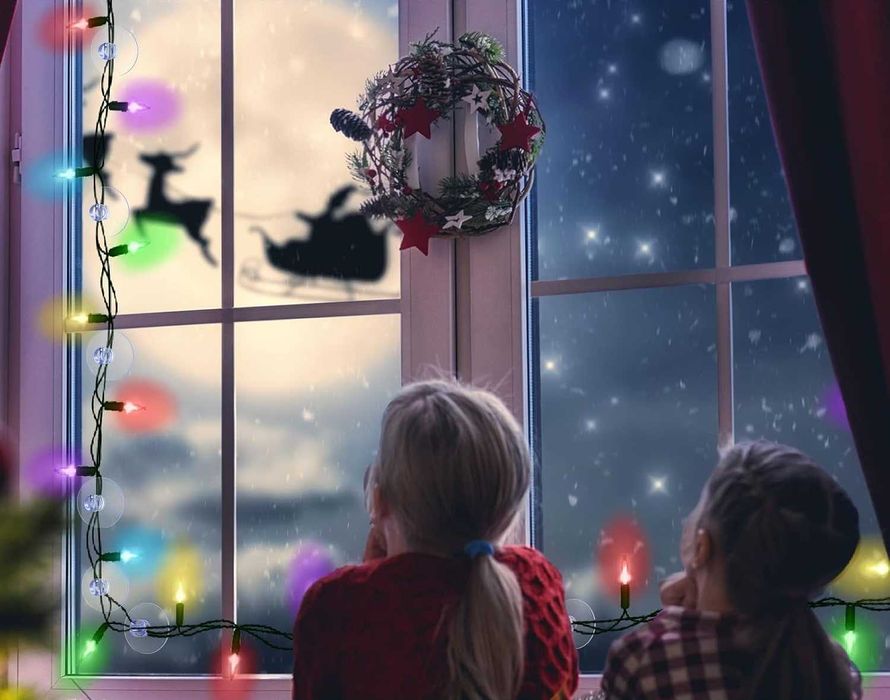 Miuezuth Przyssawki do lampek choinkowych, kwiatów girland 4,5cm 25szt