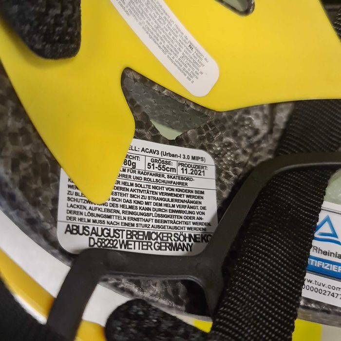 Kask rowerowy ABUS Urban-I 3.0 MIPS