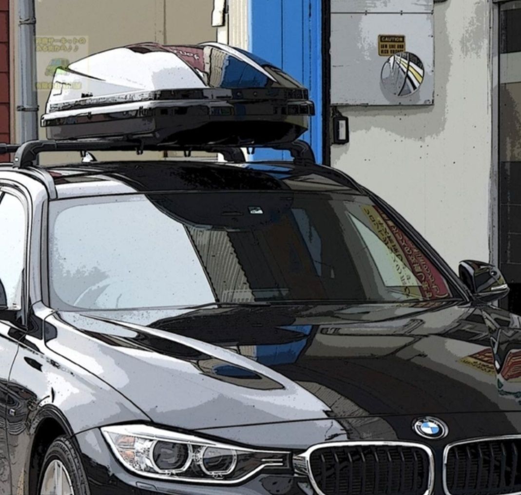 Thule Touring Black бокс на крышу авто.