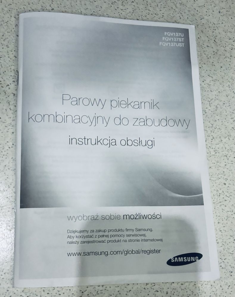 Piekarnik parowy Samsung