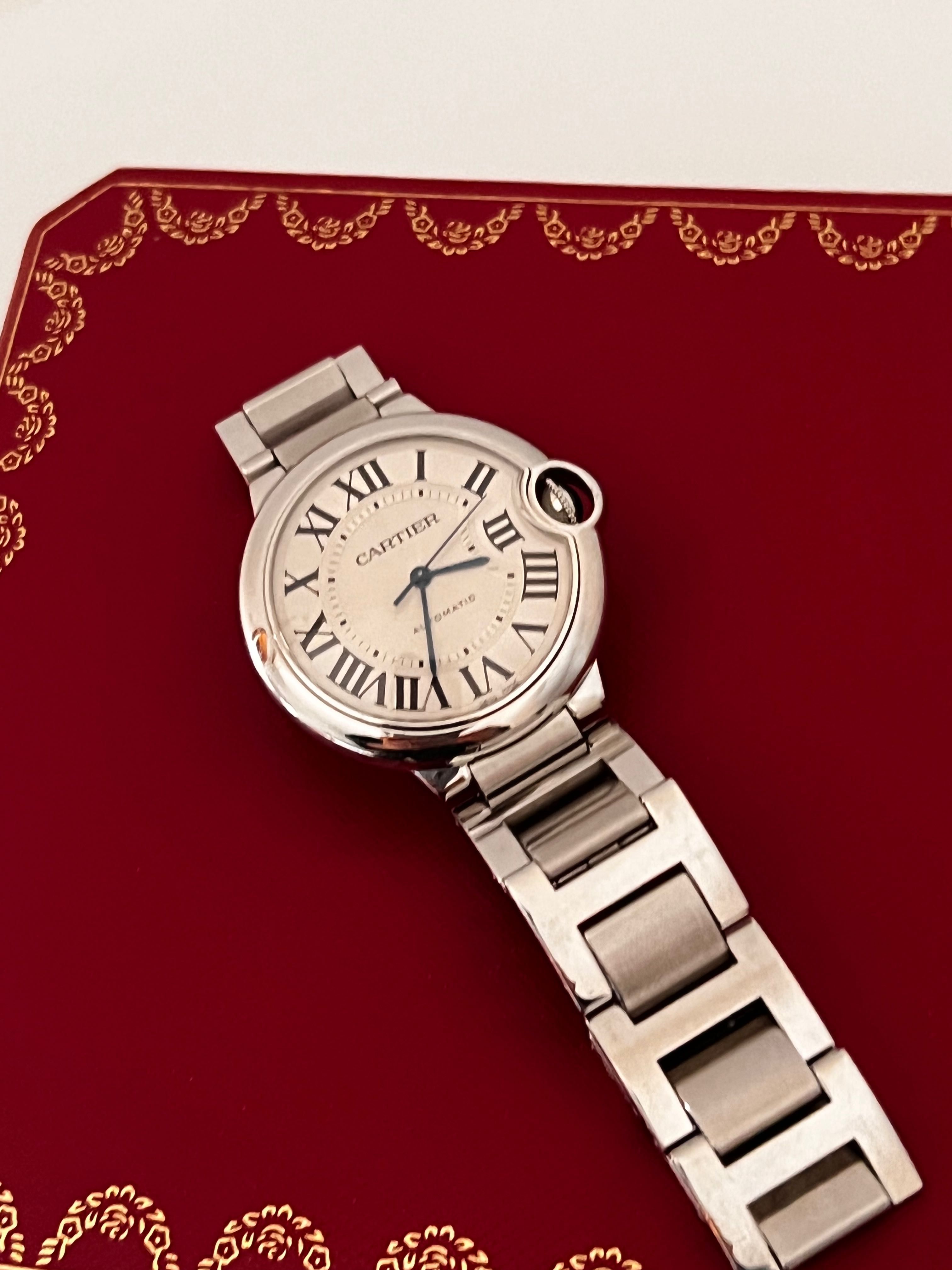 Relógio Cartier Ballon Bleu 36mm automático