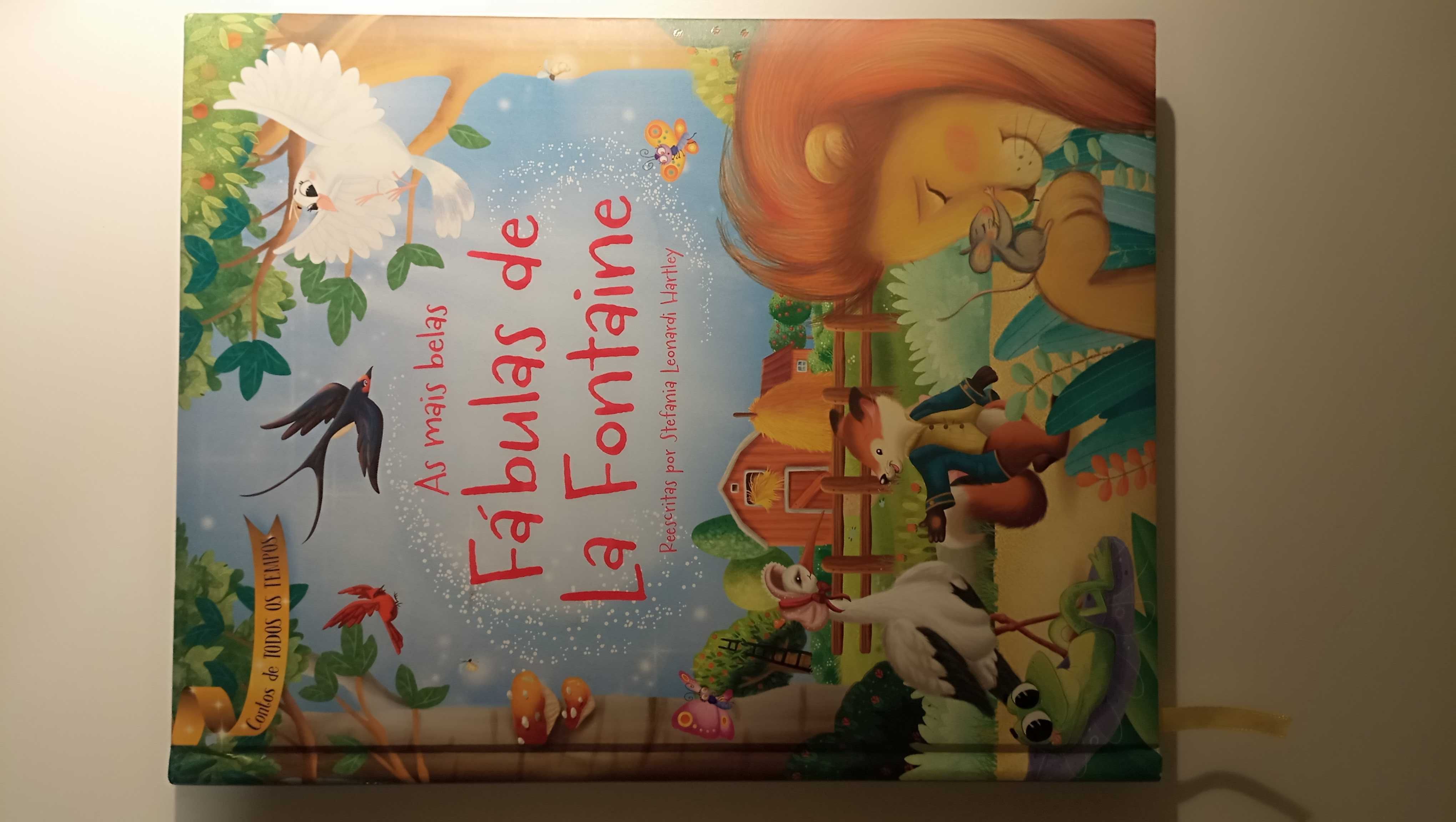 Livro As Mais Belas Fábulas de La Fontaine