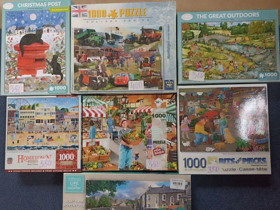 Яскравi пазли на любий смак  на 1000 елементів