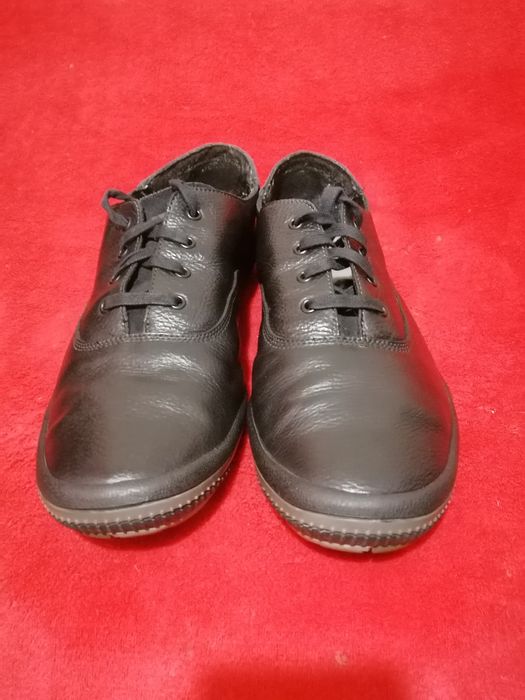 Кожаные мокасины cat