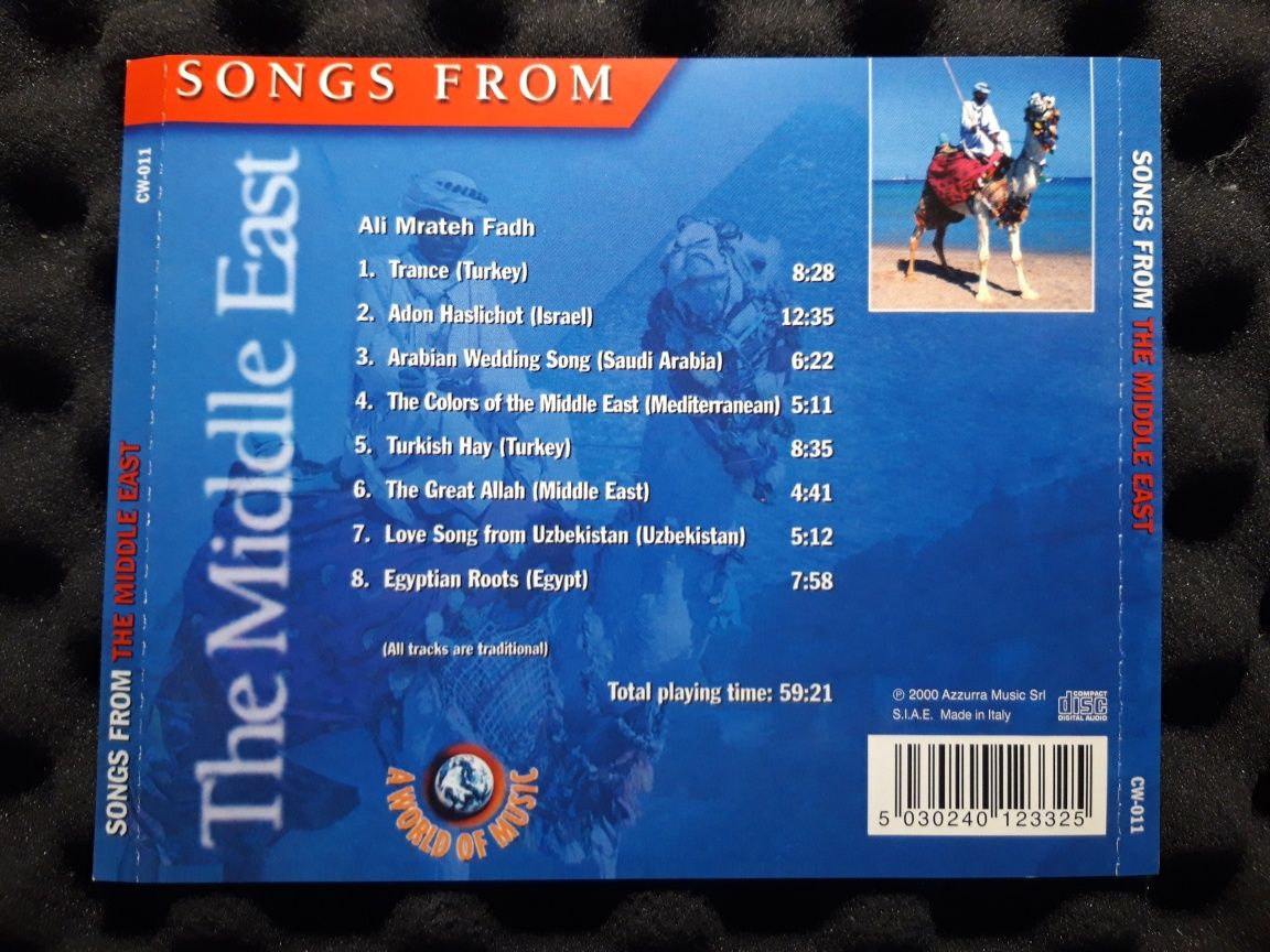Ali Mrateh Fadh – A World Of Music: The Middle East (CD, 2000)