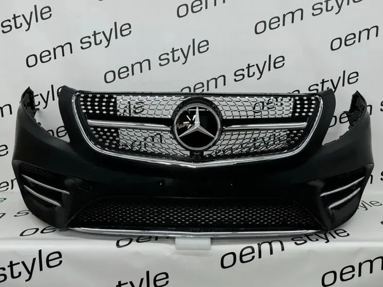 Mercedes Vito / V-Klasa W447 2014–2020 Zderzak Przód AMG Look Nowy Komplet – Europejska i USA wersja