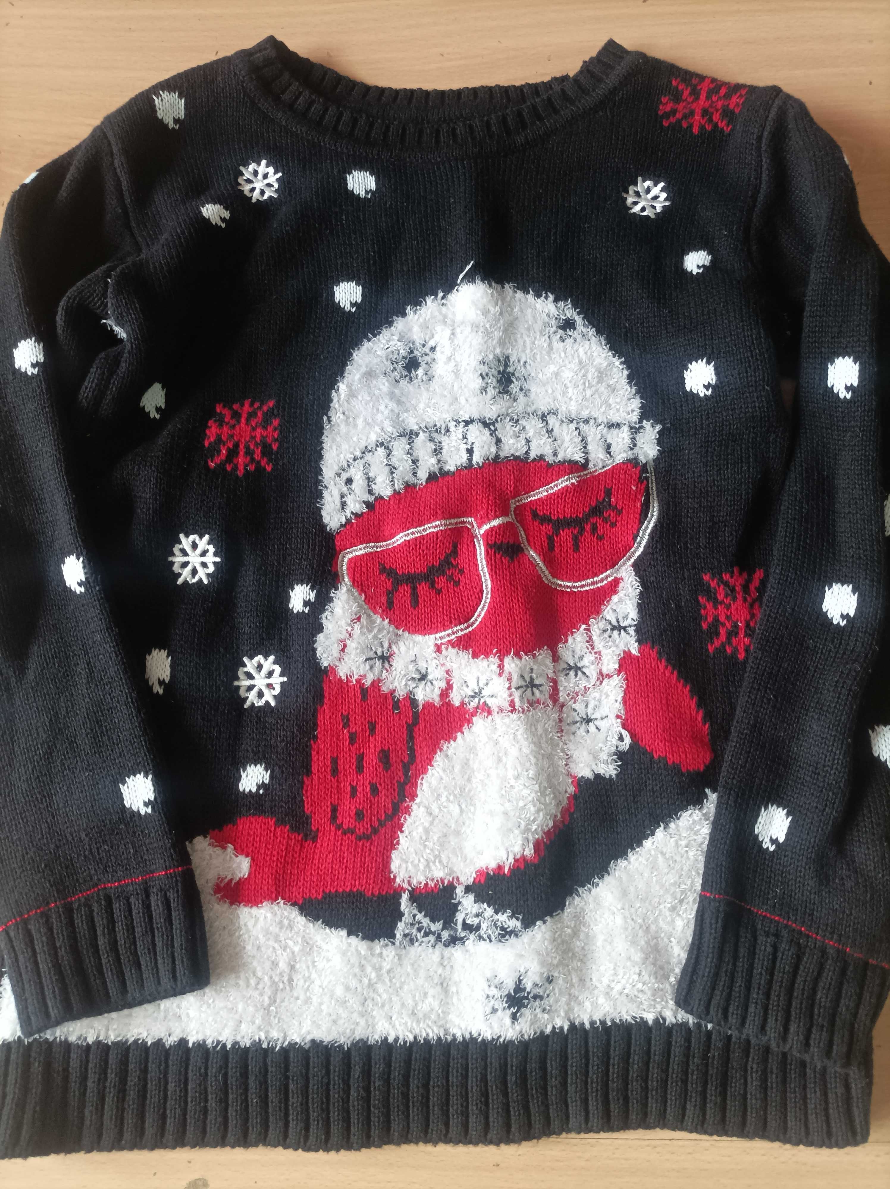Sweter świąteczny dla dziewczynki