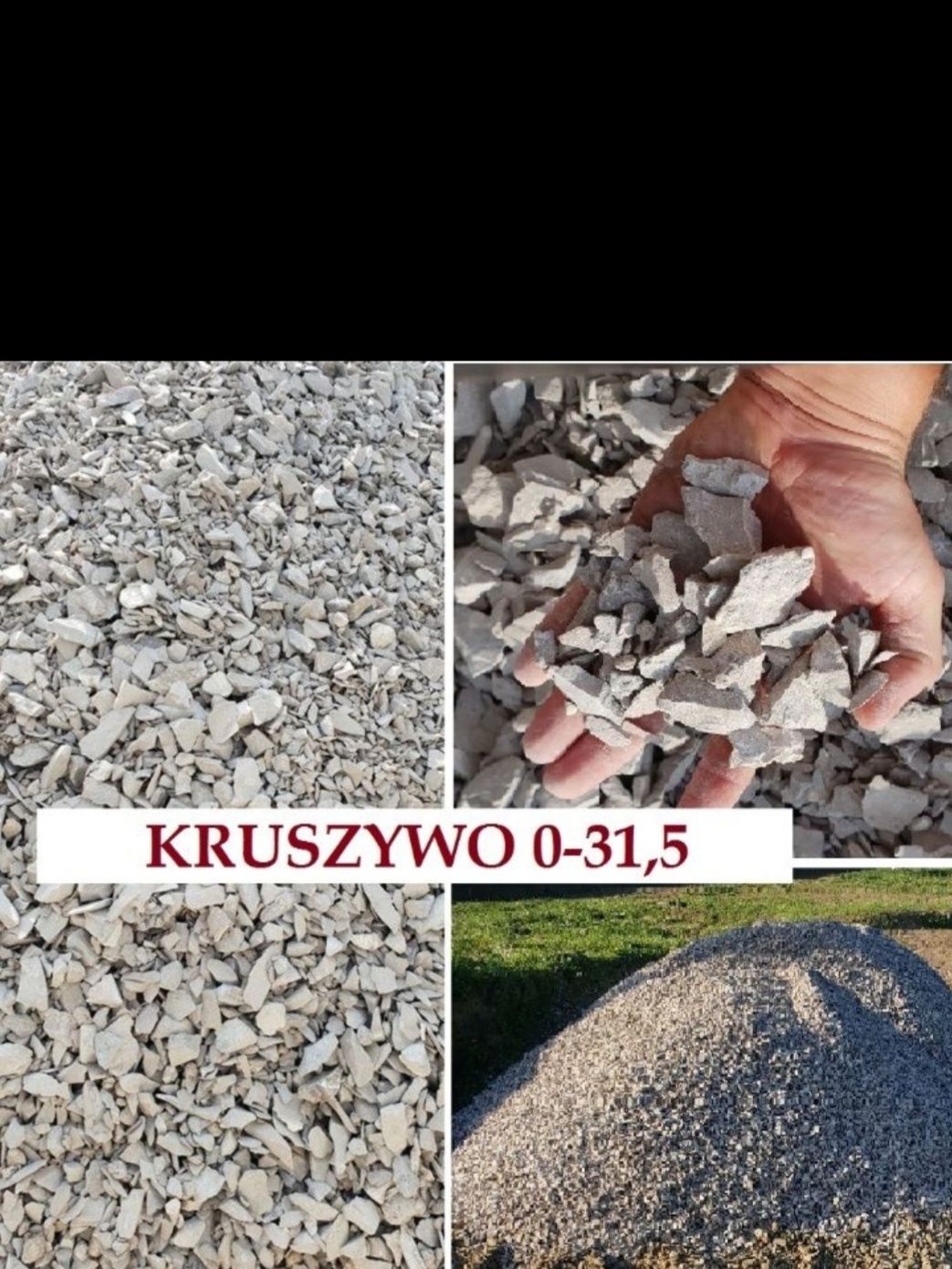 Kamień na drogę żużel szlaka kliniec budowa dróg