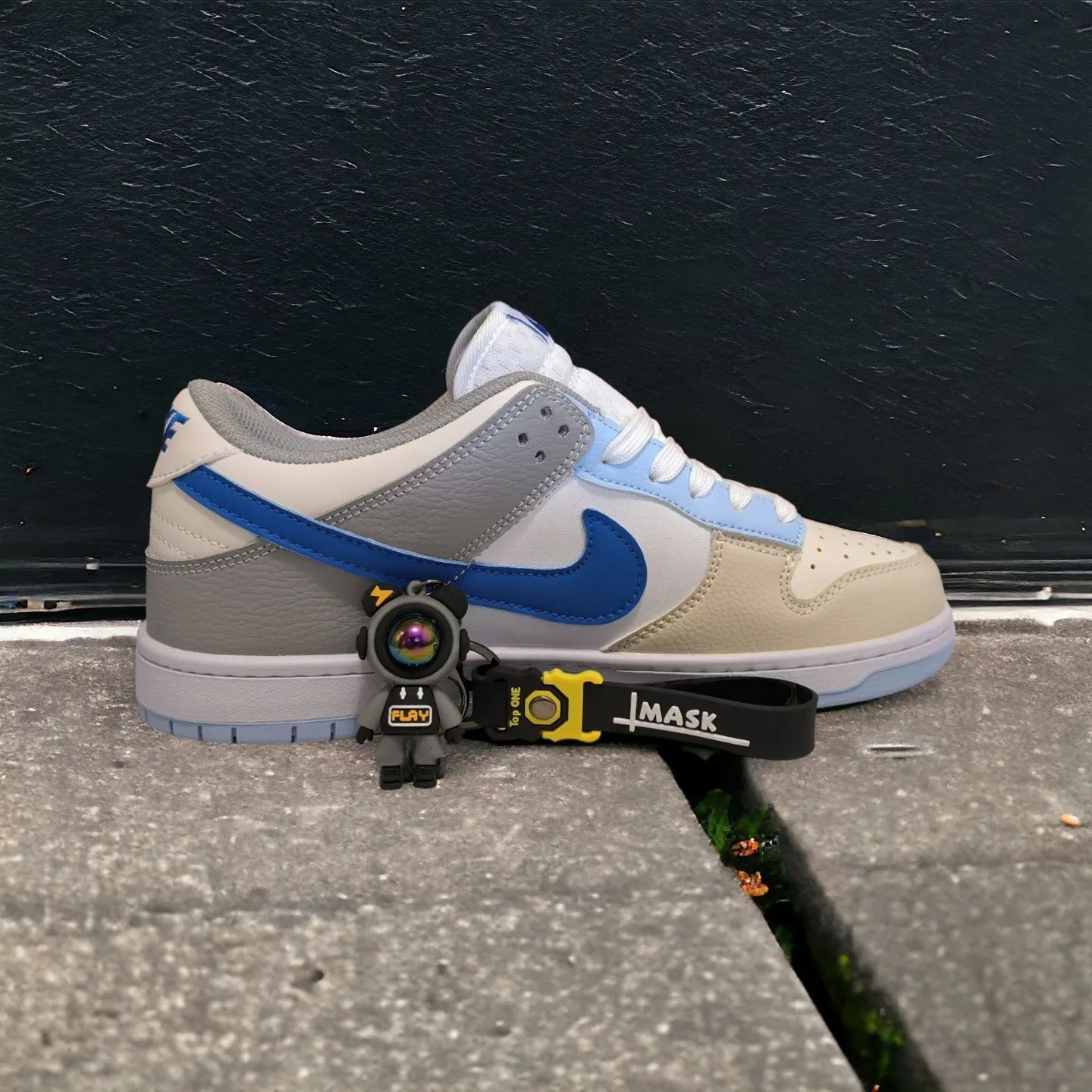 ПОДАРУНОК! Кросівки Nike Dunk low lvory blue