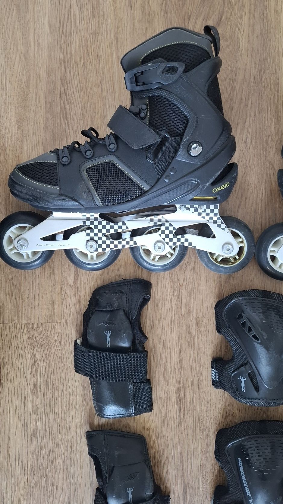 Patins em linha Oxelo, rodas abec 5 - tamanho 41