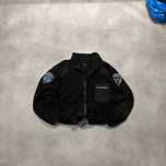 Vintage Bluza Polar Polish City Security Sherpa Fleece Retro Y2K Style