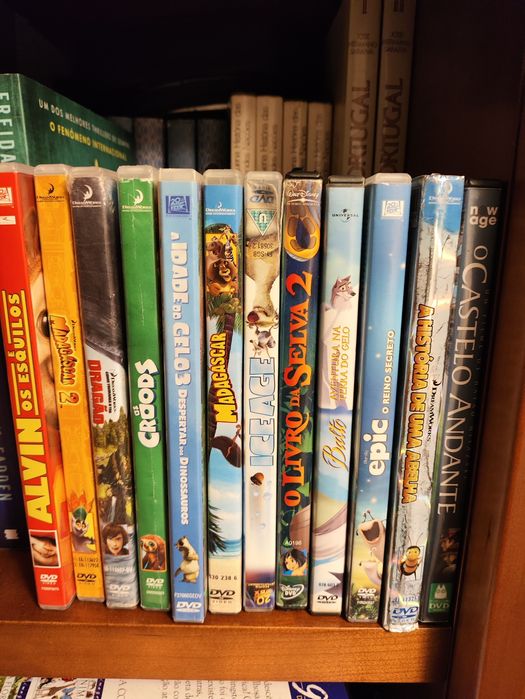 Coleção DVD Disney, pixar, etc