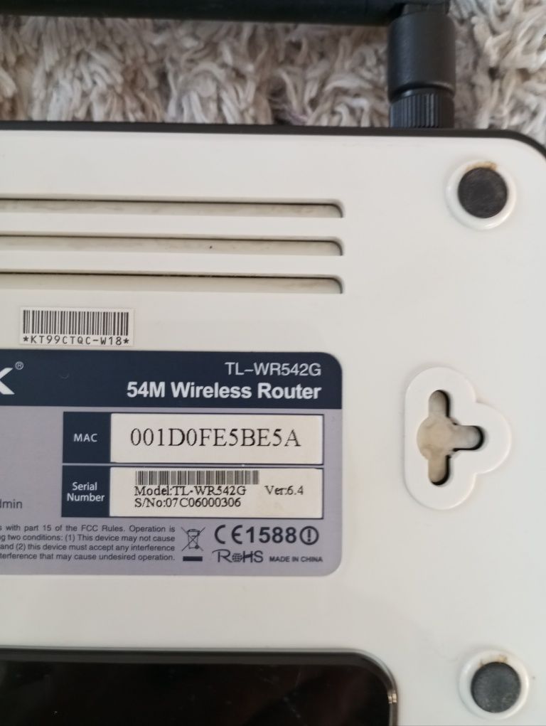 Router TP-LINK TL-WR542 G