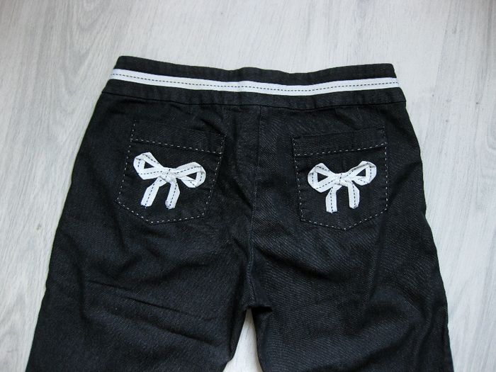 Spodnie jeans damsko - młodzieżowe / "Rybaczki"