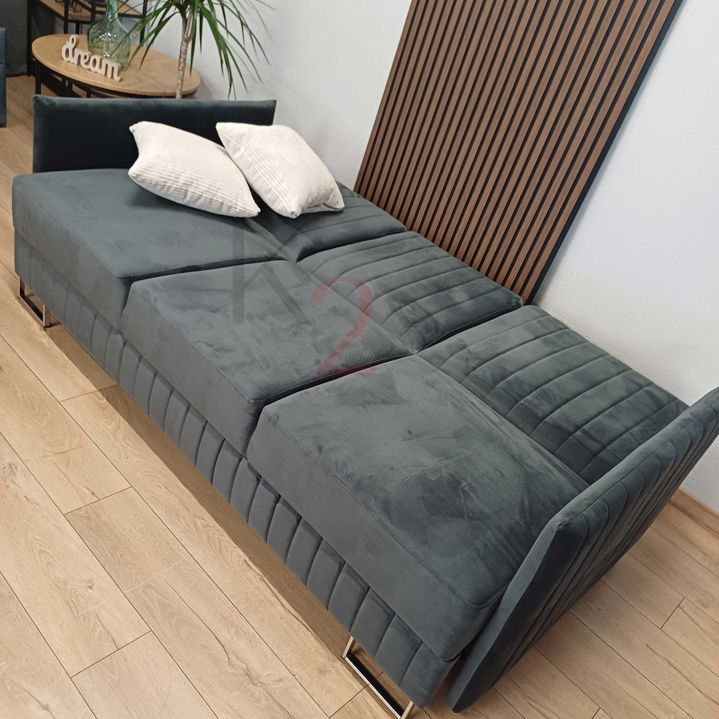Wersalka KRIS Nowoczesna Sofa Kanapa Rozkładana Łózko Bonell +GRATIS