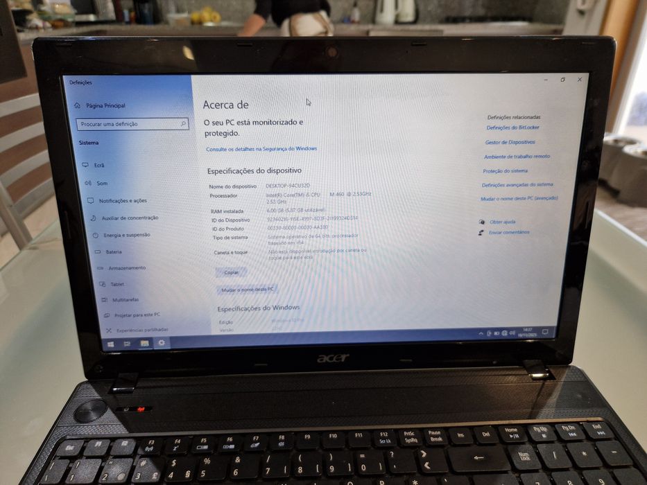 Acer Aspire 5742 séries  core i5