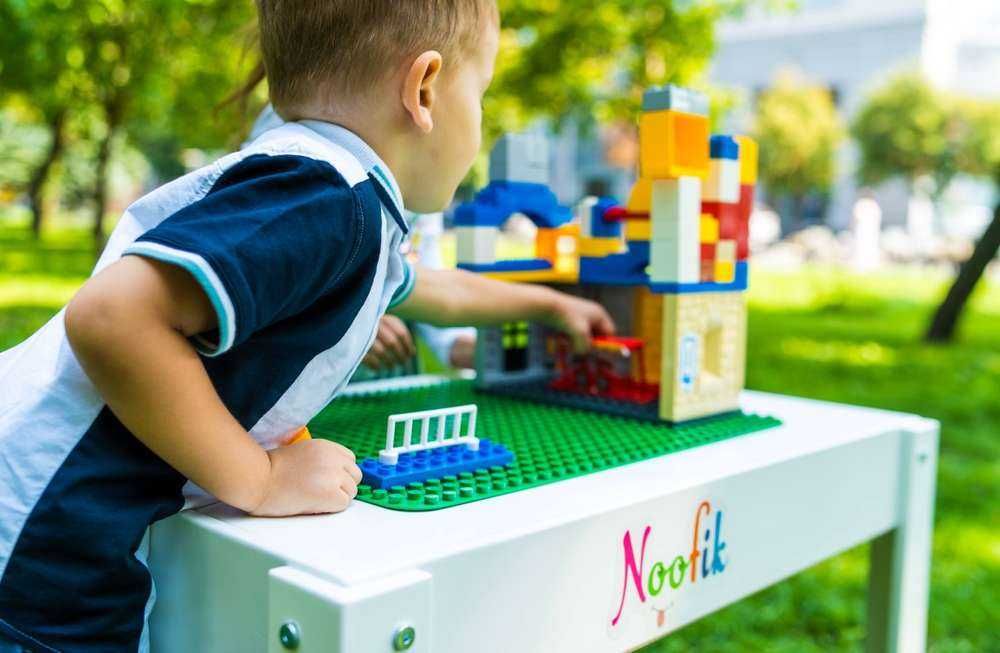Дитячий світловий стіл-пісочниця Noofik модель Вaby_ok без кишені
