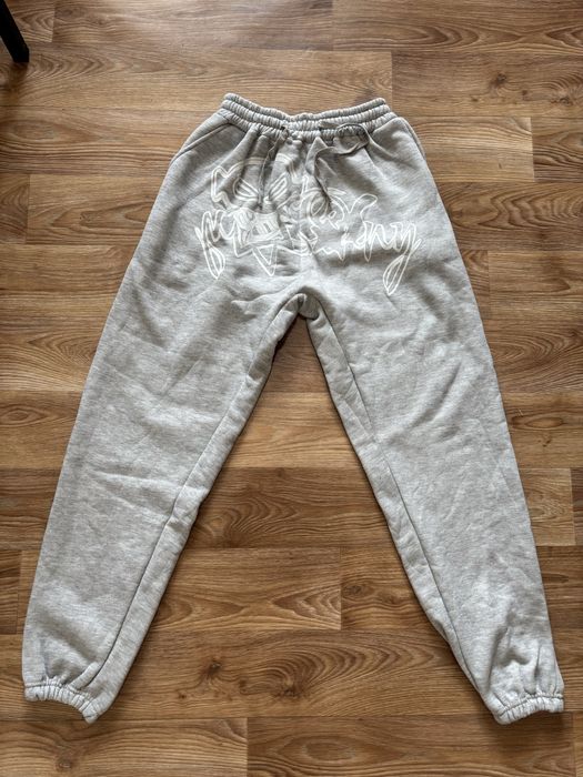 Спортивні сірі штани Y2K