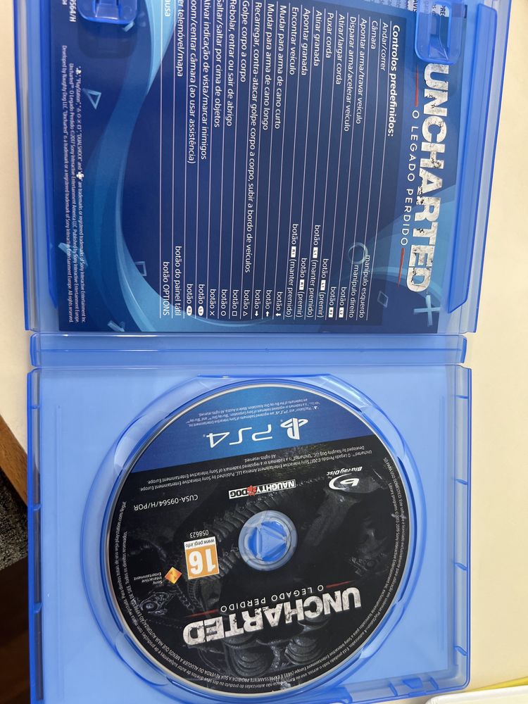 Jogo playstation 4 Uncharted