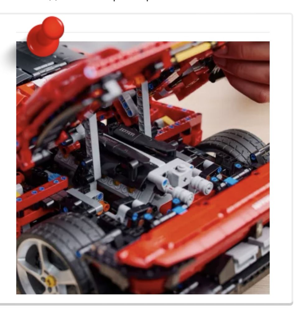 Конструктор LEGO Technic Ferrari Daytona SP3 (42143)