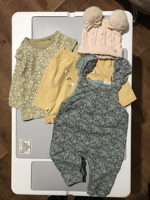 Набір речей класних фірмових комбінезон Next 3-6 м