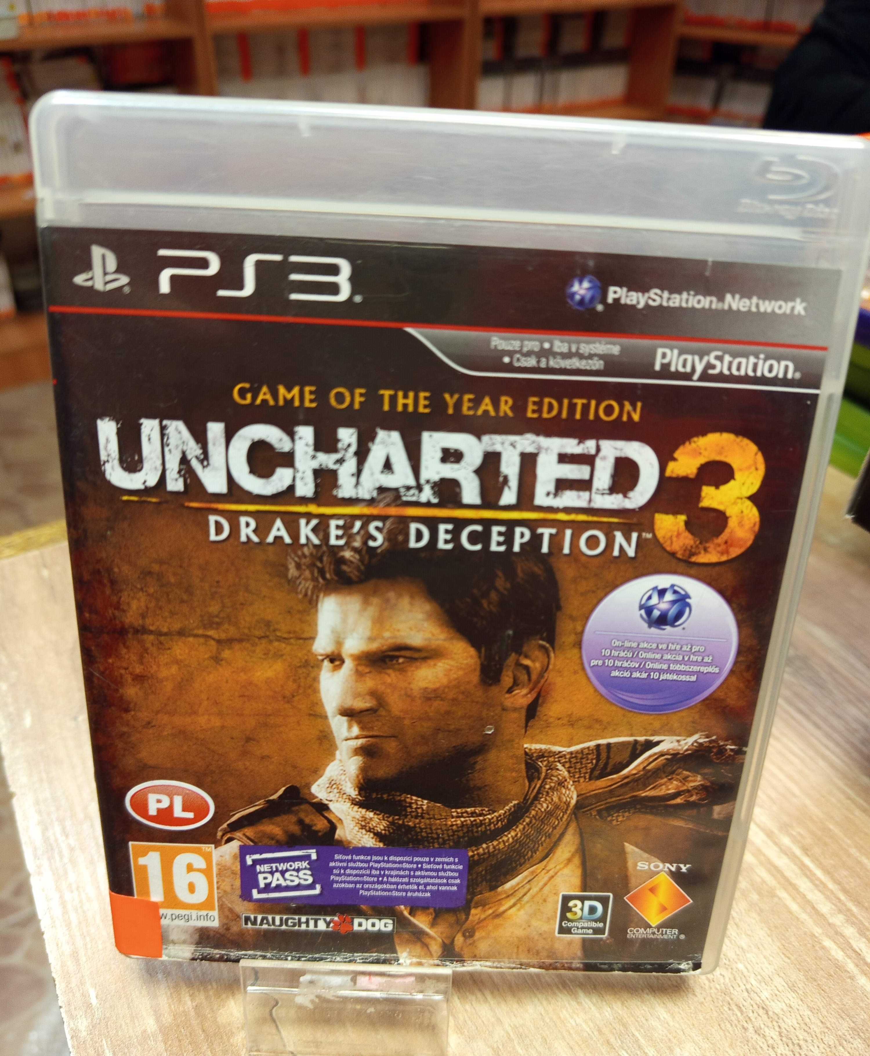 Uncharted 3: Oszustwo Drake'a PS3, SklepRetroWWA